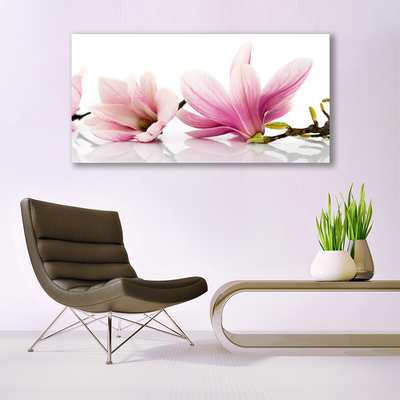 Canvas Wall art Flowers floral pink