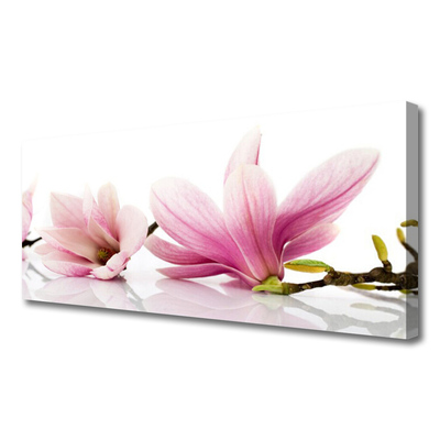 Canvas Wall art Flowers floral pink