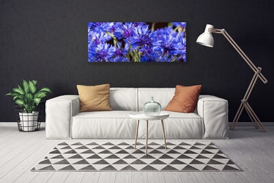 Canvas Wall art Flowers floral purple