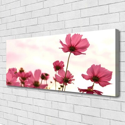 Canvas Wall art Flowers floral pink