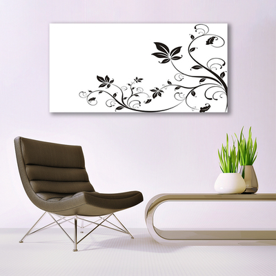 Canvas Wall art Abstract art black white