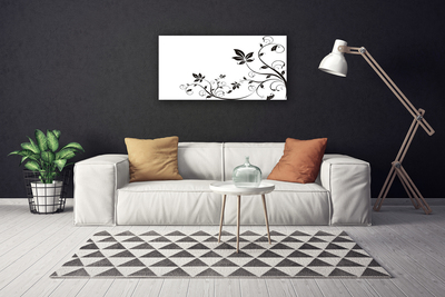 Canvas Wall art Abstract art black white