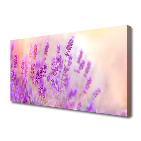 Canvas Wall art Flowers floral pink