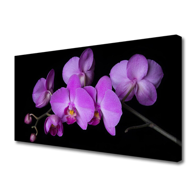 Canvas Wall art Flowers floral pink