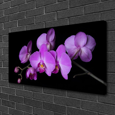 Canvas Wall art Flowers floral pink