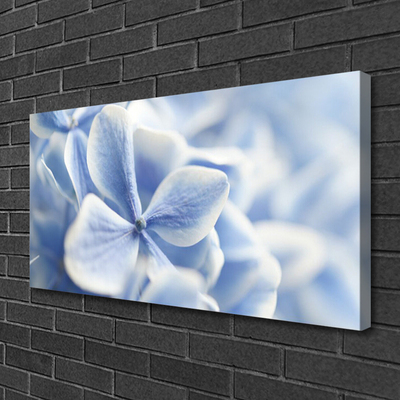 Canvas Wall art Flowers floral purple