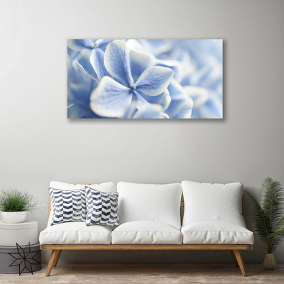 Canvas Wall art Flowers floral purple