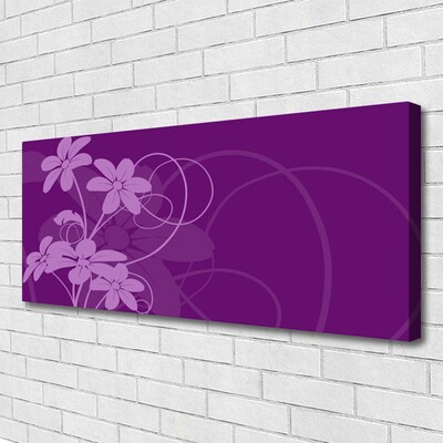 Canvas Wall art Abstract art pink