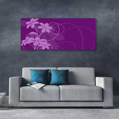 Canvas Wall art Abstract art pink