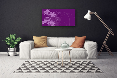 Canvas Wall art Abstract art pink