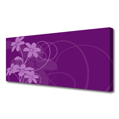 Canvas Wall art Abstract art pink