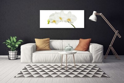 Canvas Wall art Flowers floral white