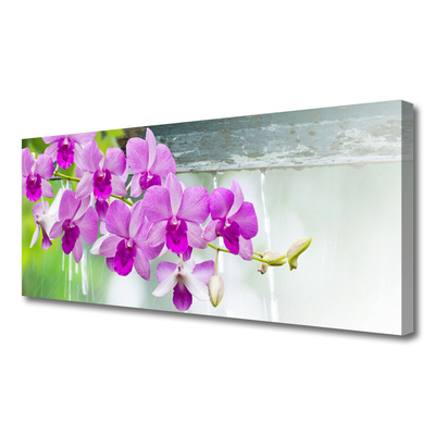 Canvas Wall art Flowers floral pink