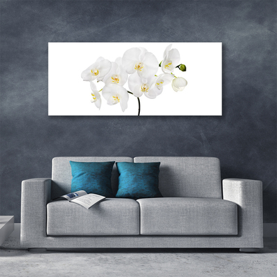 Canvas Wall art Flowers floral white