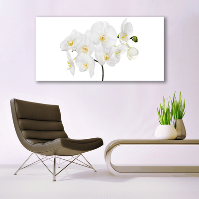 Canvas Wall art Flowers floral white