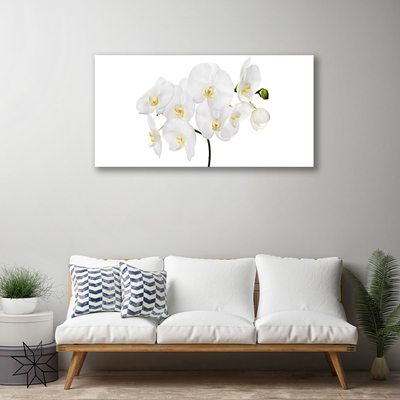 Canvas Wall art Flowers floral white