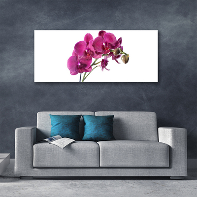 Canvas Wall art Flowers floral red