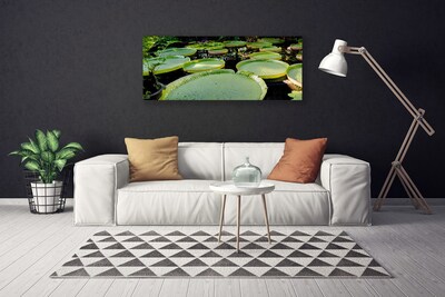 Canvas Wall art Abstract art green black