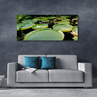 Canvas Wall art Abstract art green black