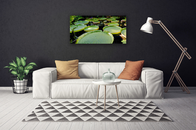 Canvas Wall art Abstract art green black