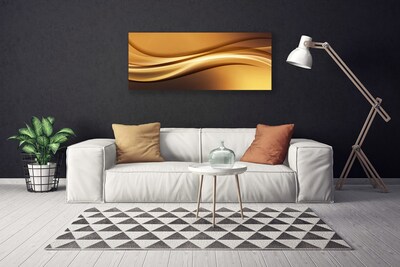 Canvas Wall art Abstract art yellow black