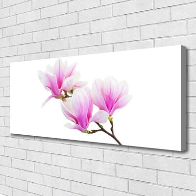 Canvas Wall art Flowers floral pink