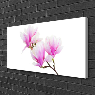 Canvas Wall art Flowers floral pink