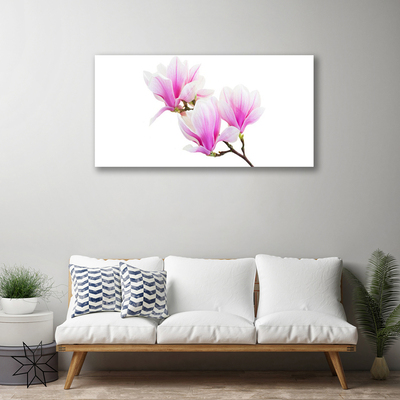 Canvas Wall art Flowers floral pink