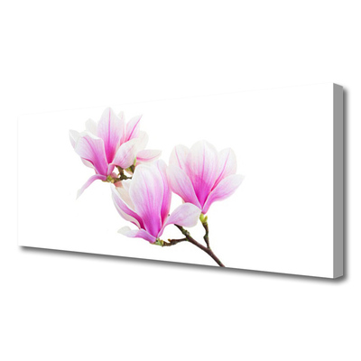 Canvas Wall art Flowers floral pink