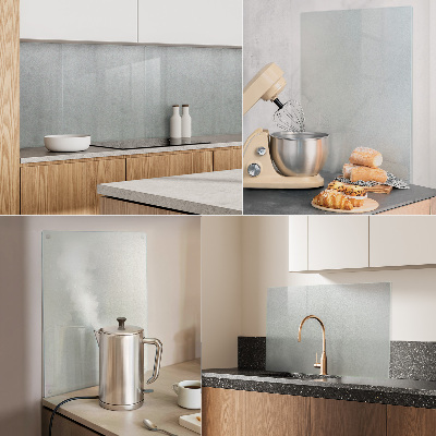 Worktop saver with square frosted glass surface