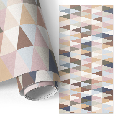 Furniture wrap Pastel geometry