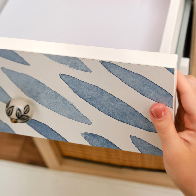 Furniture vinyl wrap Artistic strokes