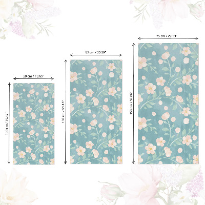 Furniture wrap Floral motif