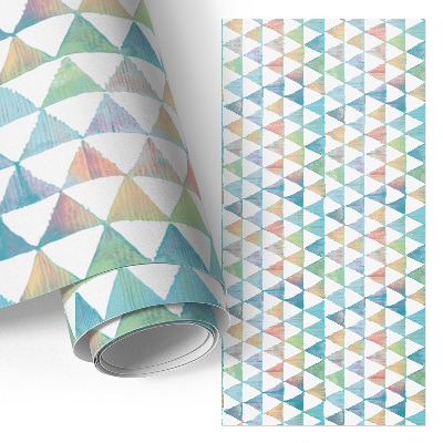 Furniture vinyl wrap Colorful retro pattern
