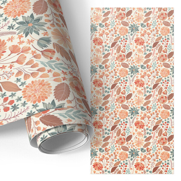 Furniture wrap Floral patterns