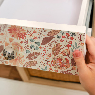 Furniture wrap Floral patterns