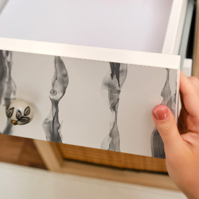 Furniture vinyl wrap Modern lines