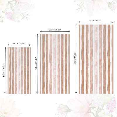 Furniture vinyl wrap Beige stripes