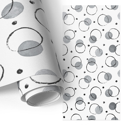 Furniture sticker Creative circles