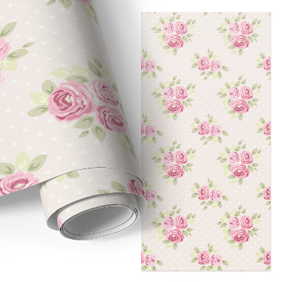 Furniture sticker Floral pattern