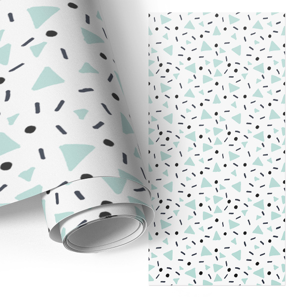 Self-adhesive furniture wrap Geometric pattern