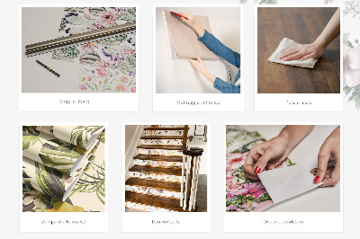 Furniture wrap Subtle leaves