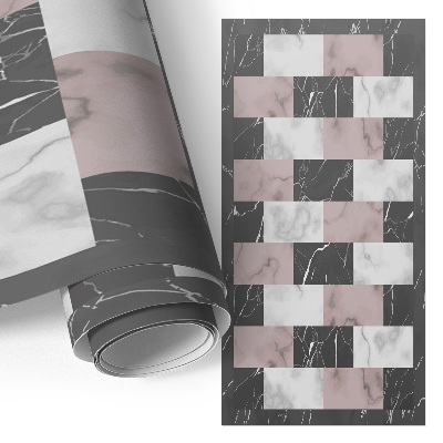 Furniture vinyl wrap Marble style