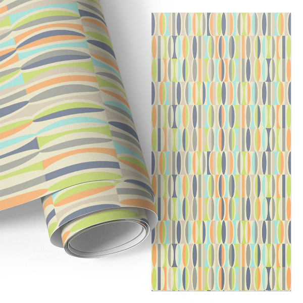 Furniture vinyl wrap Colorful patterns