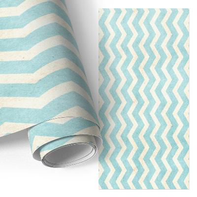 Furniture vinyl wrap Zigzag pattern