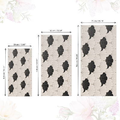 Self-adhesive furniture wrap Floral patterns