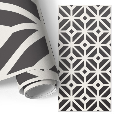 Furniture wrap Black and white pattern