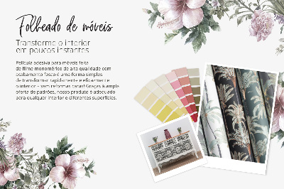 Self-adhesive furniture wrap Simple braid