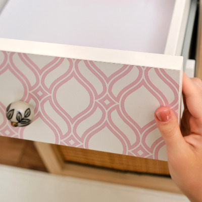 Furniture vinyl wrap Pink elegance