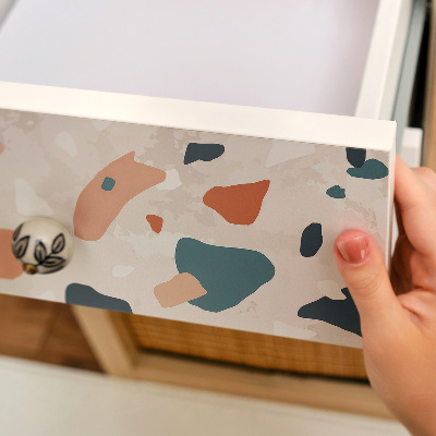 Furniture vinyl wrap Colorful pattern